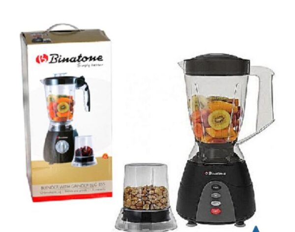 Blender Binatone BLG-450 – 1.5L | 350W | Turbo & Moulin Inclus – Image 2