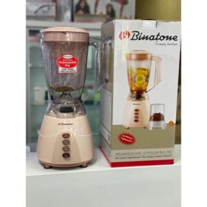 Blender Binatone BLG-450 – 1.5L | 350W | Turbo & Moulin Inclus