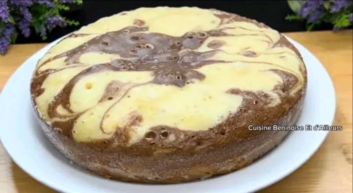 🎂 Gâteau Marbré Sans Four : La Recette Économique à Moins de 2 € !