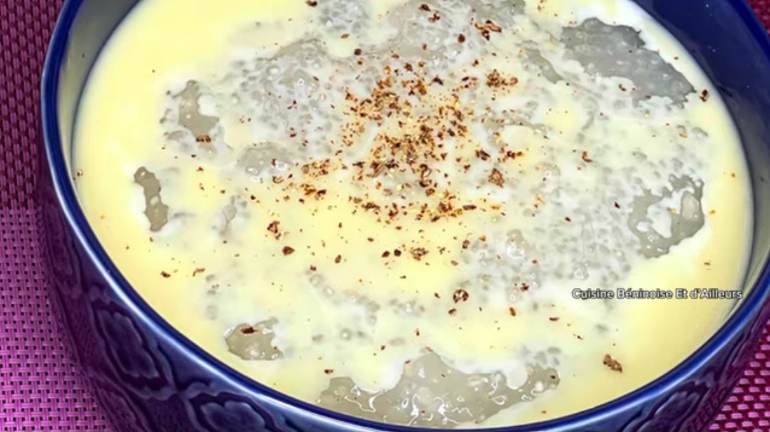 🌿 Recette facile et gourmande : Bouillie de Tapioca à la citronnelle