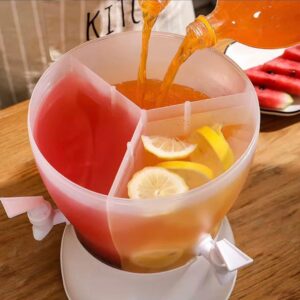 Distributeur à Boissons Rotative 3-en-1 "Triple Délice"